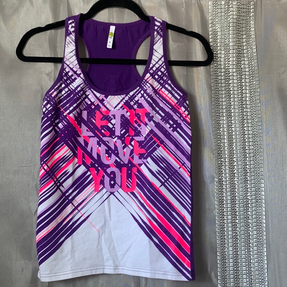 Let it move you tank top